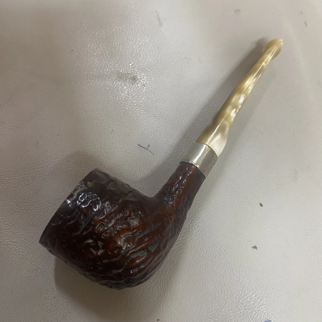 戳记看不清石楠木烟斗老斗有瑕放漏