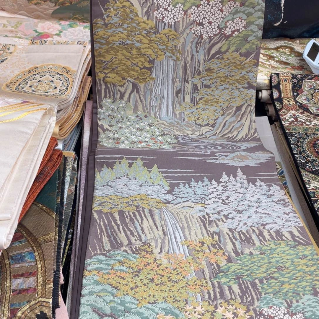 织绣唐锦桑蚕丝正绢面料