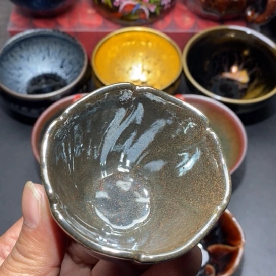 茶盏建盏主人杯茶壶盖碗品茗杯
