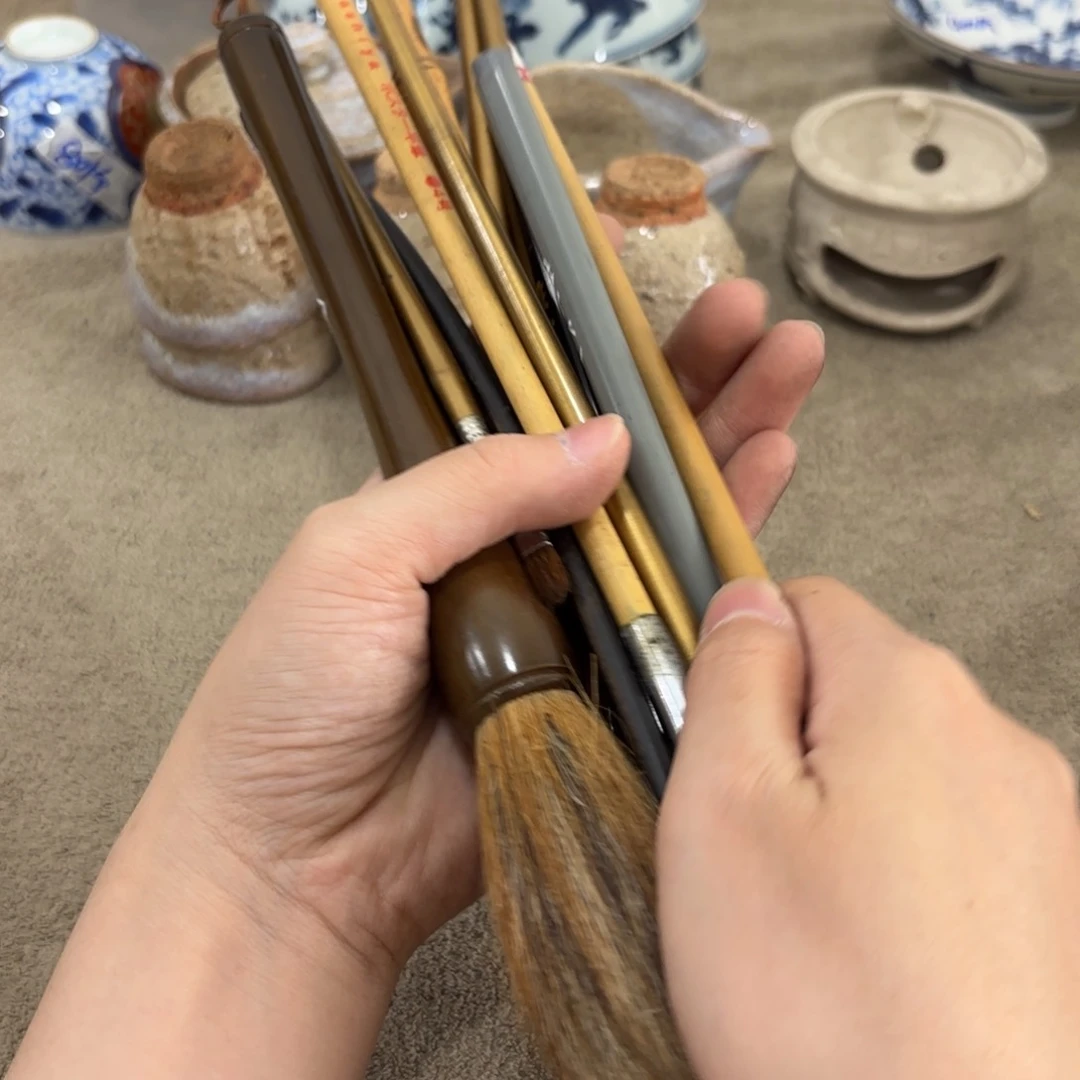 瓷片非常好看的花瓶