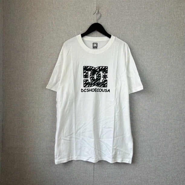 [玥姐专属] DCC 简约logo涂鸦印花 休闲 短袖 T22043