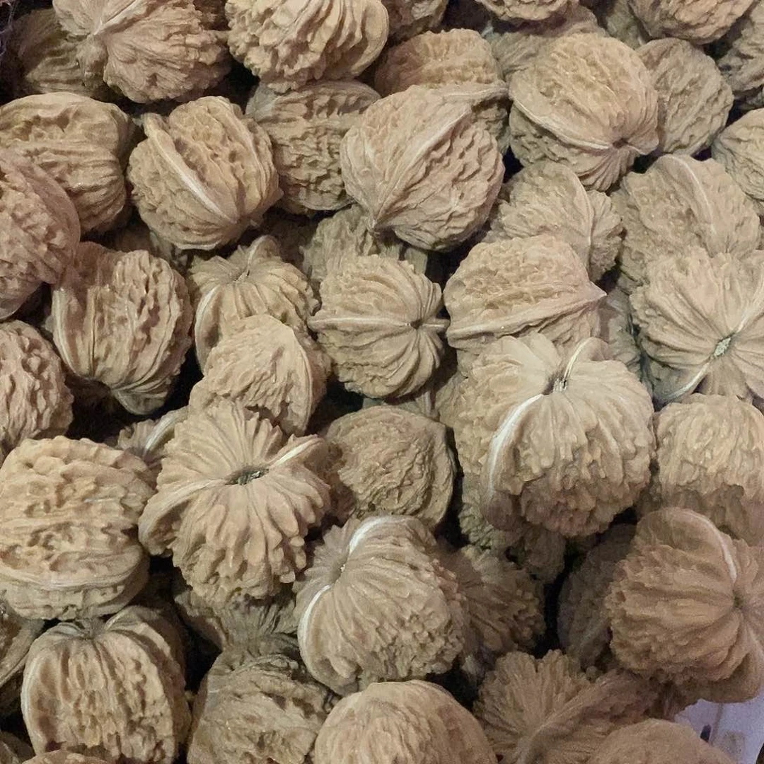 桃核把件刚**则四座楼核桃30