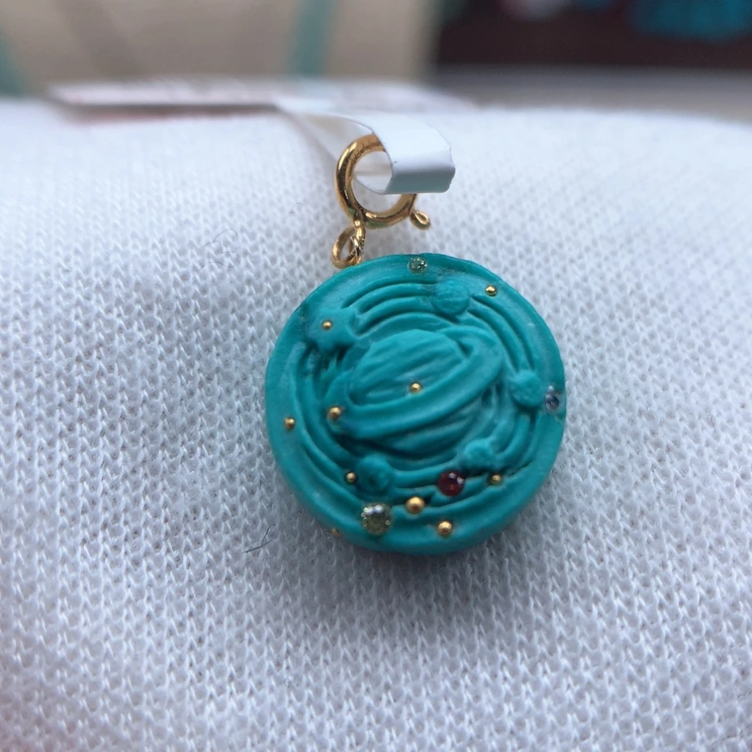 绿松石18K金镶嵌绿松石