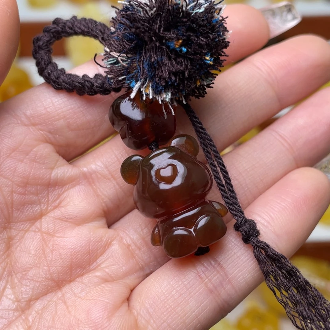 琥珀吊坠(赠链)未镶嵌