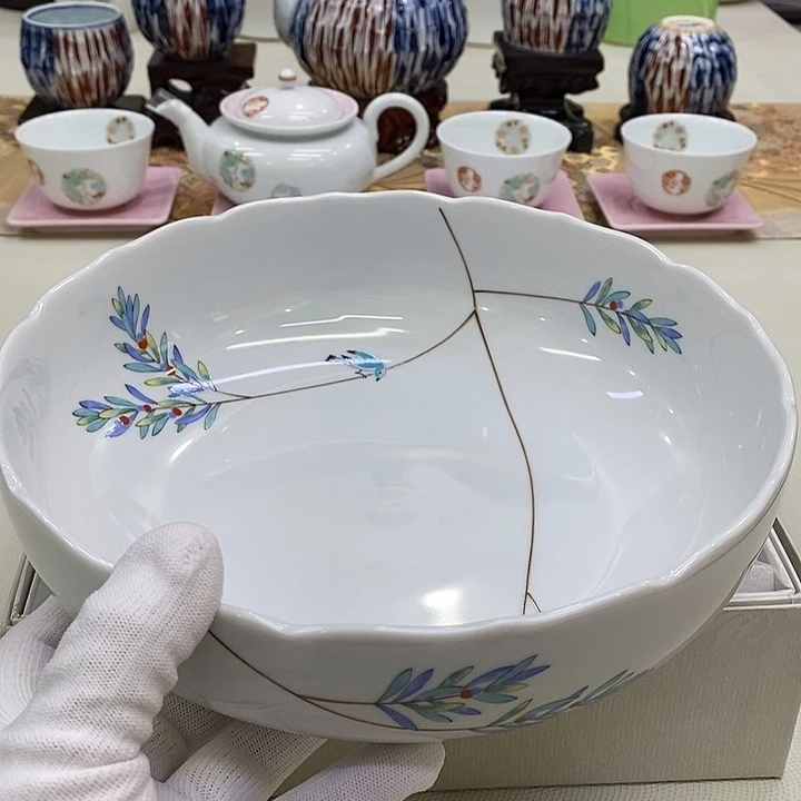 摆件口径22进口瓷器