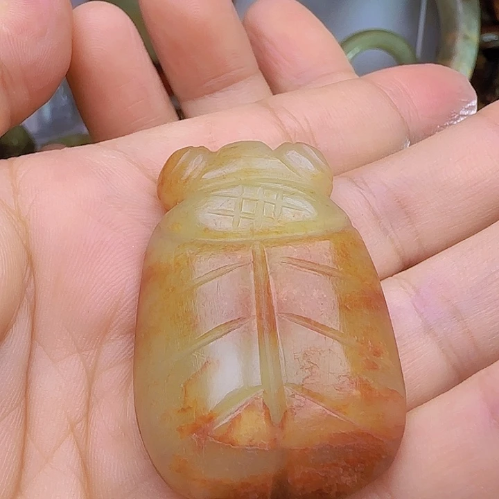和田玉未镶嵌吊坠(不含链)