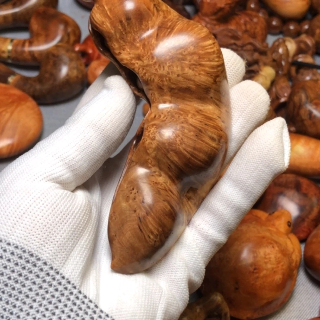 【闪购商品】木天****6麻梨疙瘩火琉璃手把件