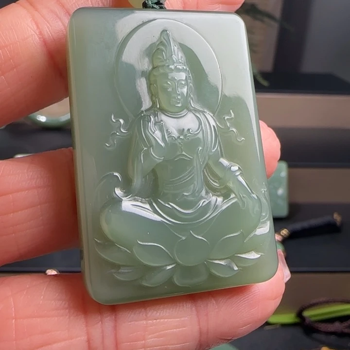 修***罗和田玉未镶嵌挂件