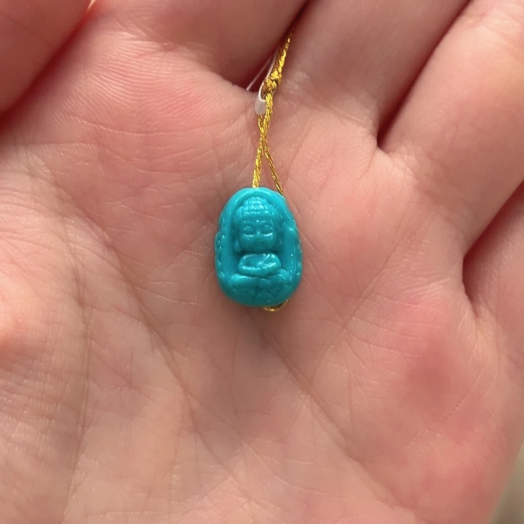 绿松石未镶嵌颈饰