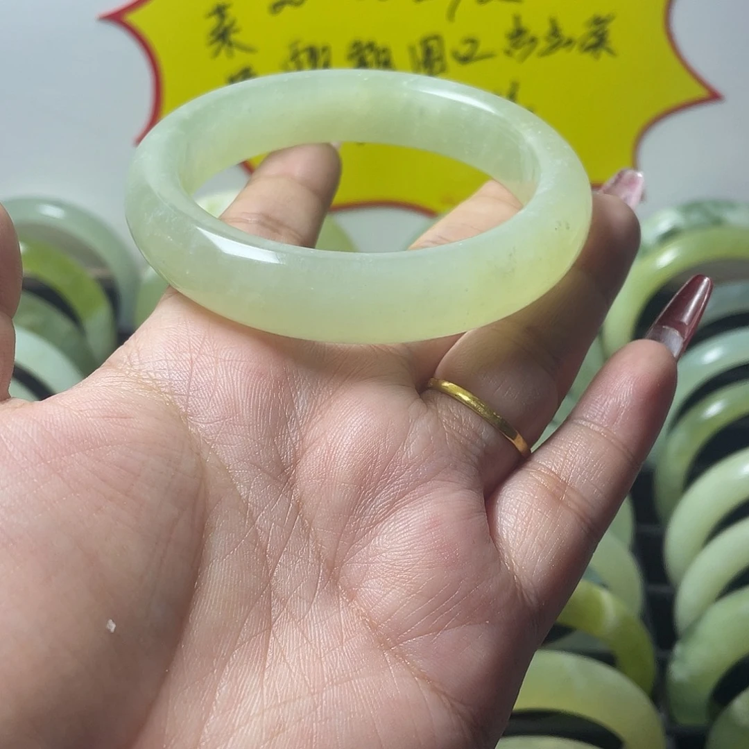 合金蛇纹石玉手镯