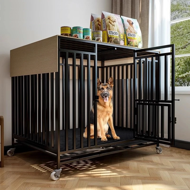 狗笼子中大型犬专用带厕所金毛拉布拉多方管加粗大型犬专用狗笼子