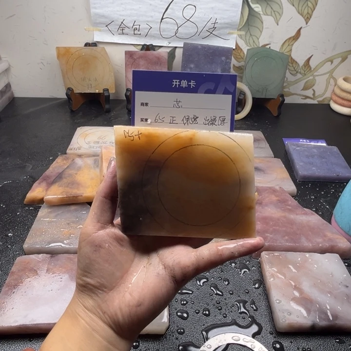 未镶嵌手镯石英质玉芯定制手镯