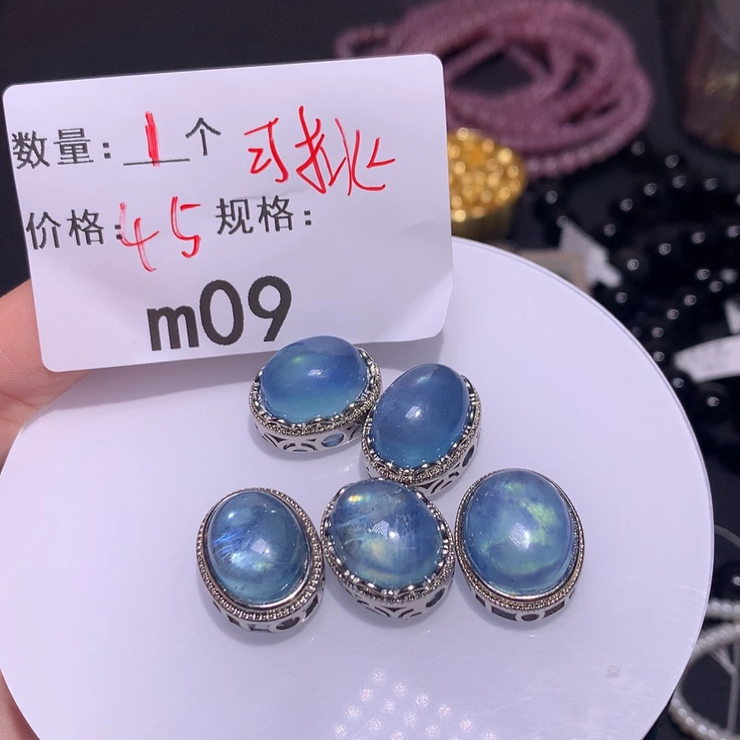 海蓝宝石颈饰合金多样化发货09