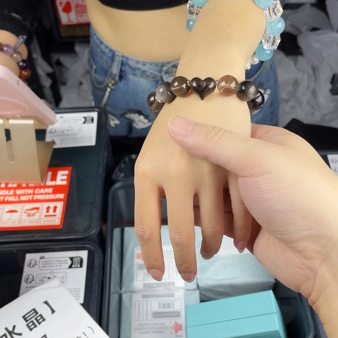 银S925镶嵌手链水晶