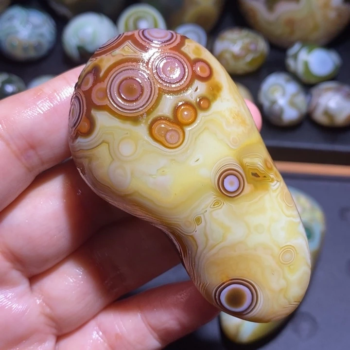 未镶嵌玛瑙/玉髓珠宝半成品阳*