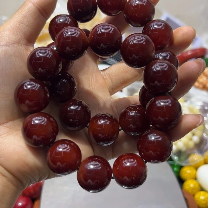 核桃手串/手链2.0麝红手串