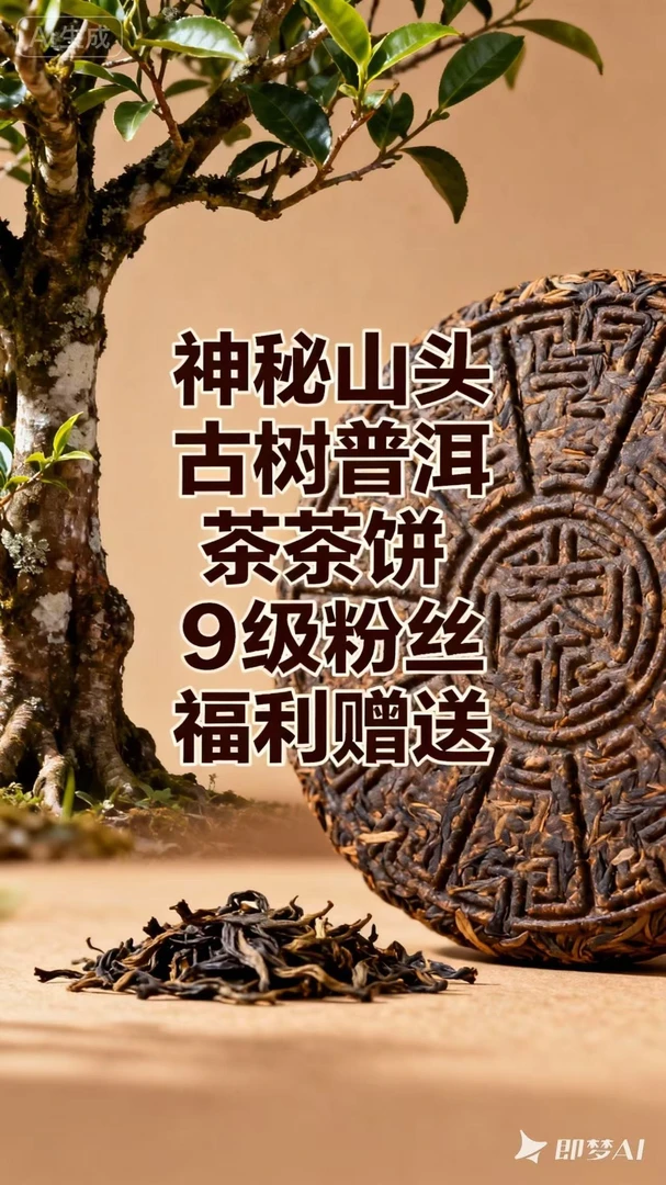 【帅胖甄选】9级粉丝团的等级普洱茶茶饼