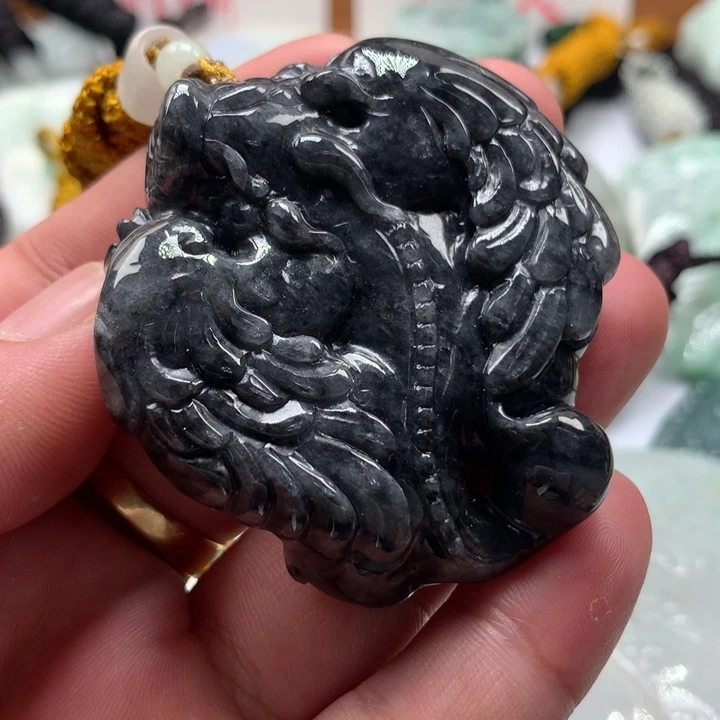 颈饰未镶嵌翡翠保真天然a货翡翠