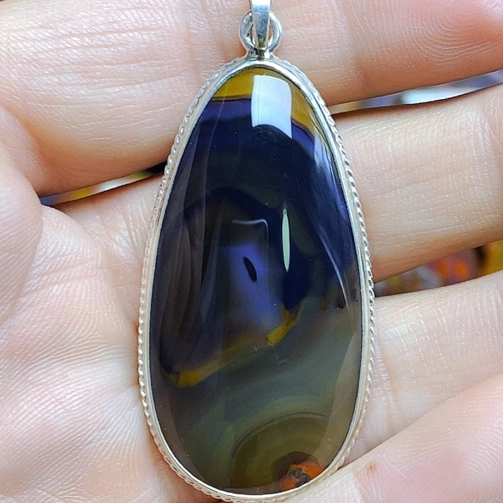 玛瑙/玉髓吊坠(不含链)未镶嵌