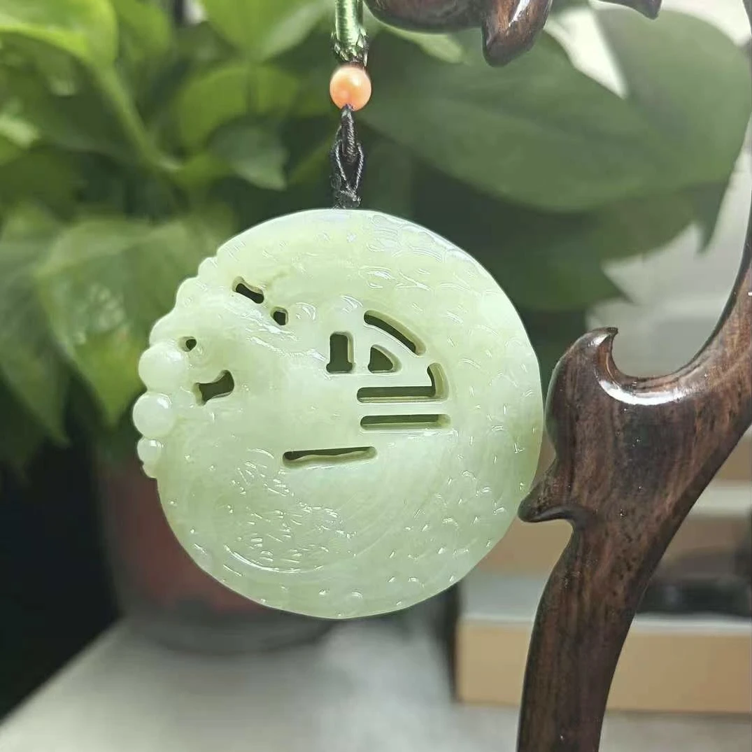 【基地先鉴后发】高档藏收级和田玉吉光凤羽多样性发货拍一发一