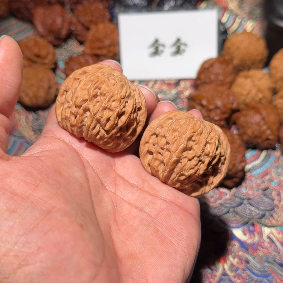 把件文玩核桃1854磨盘，尺寸43 40 37