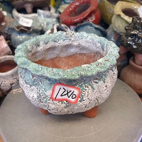粗陶花盆手工花盆制作就这样
