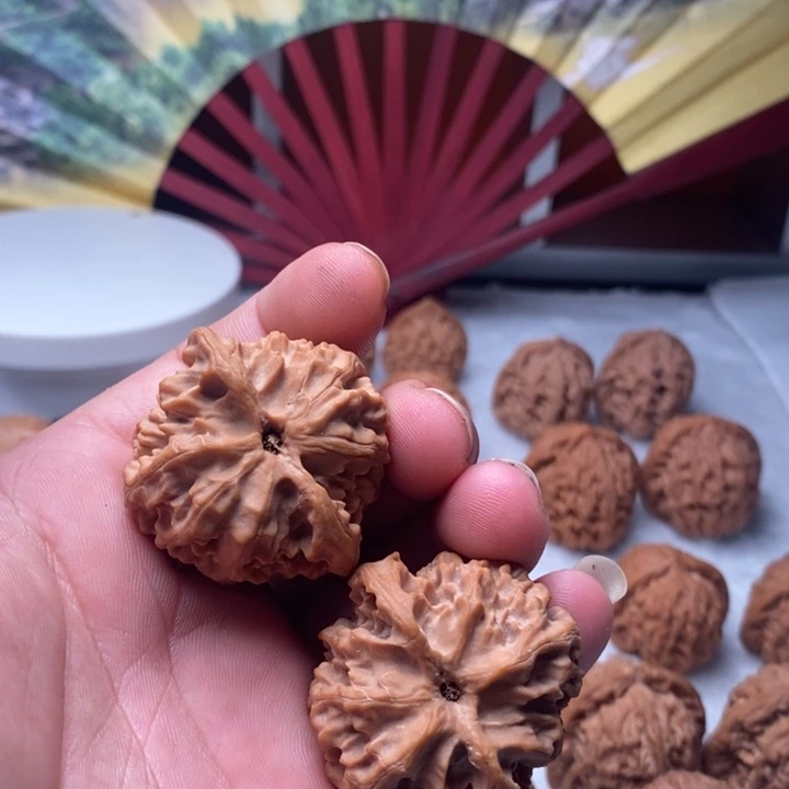 把件文玩核桃40尺全品苹果圆