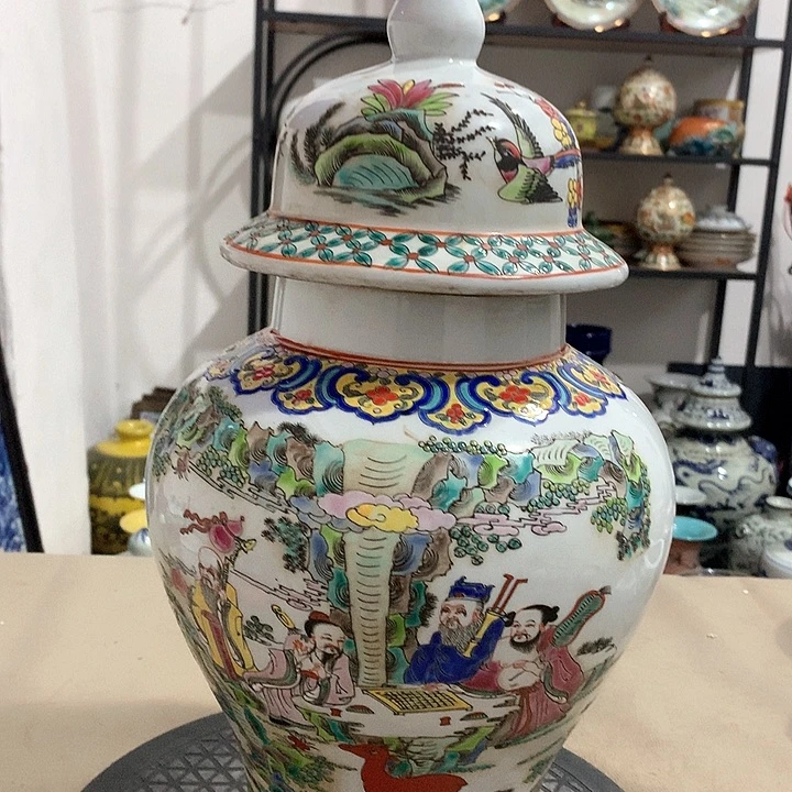 摆件博古架陶瓷摆件