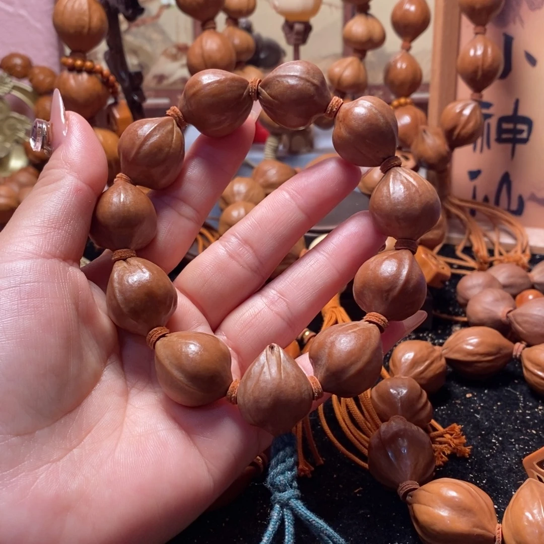 手串/手链橄榄核2.0原皮蜜桃铁盒