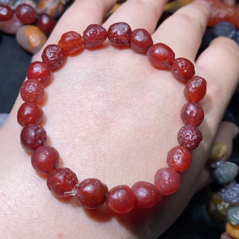 【闪购商品】玛瑙/玉髓项圈合金石**砂