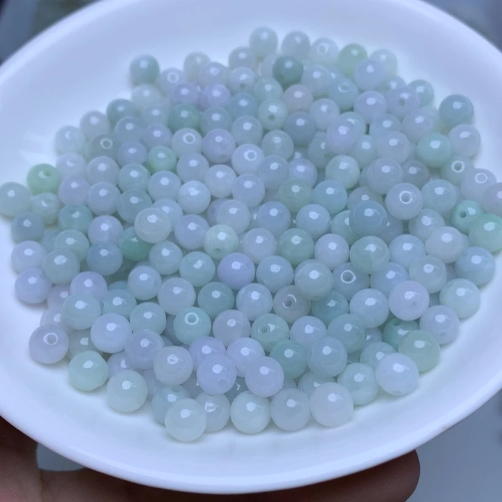 翡翠散珠卡5.5冰绿白100个福利