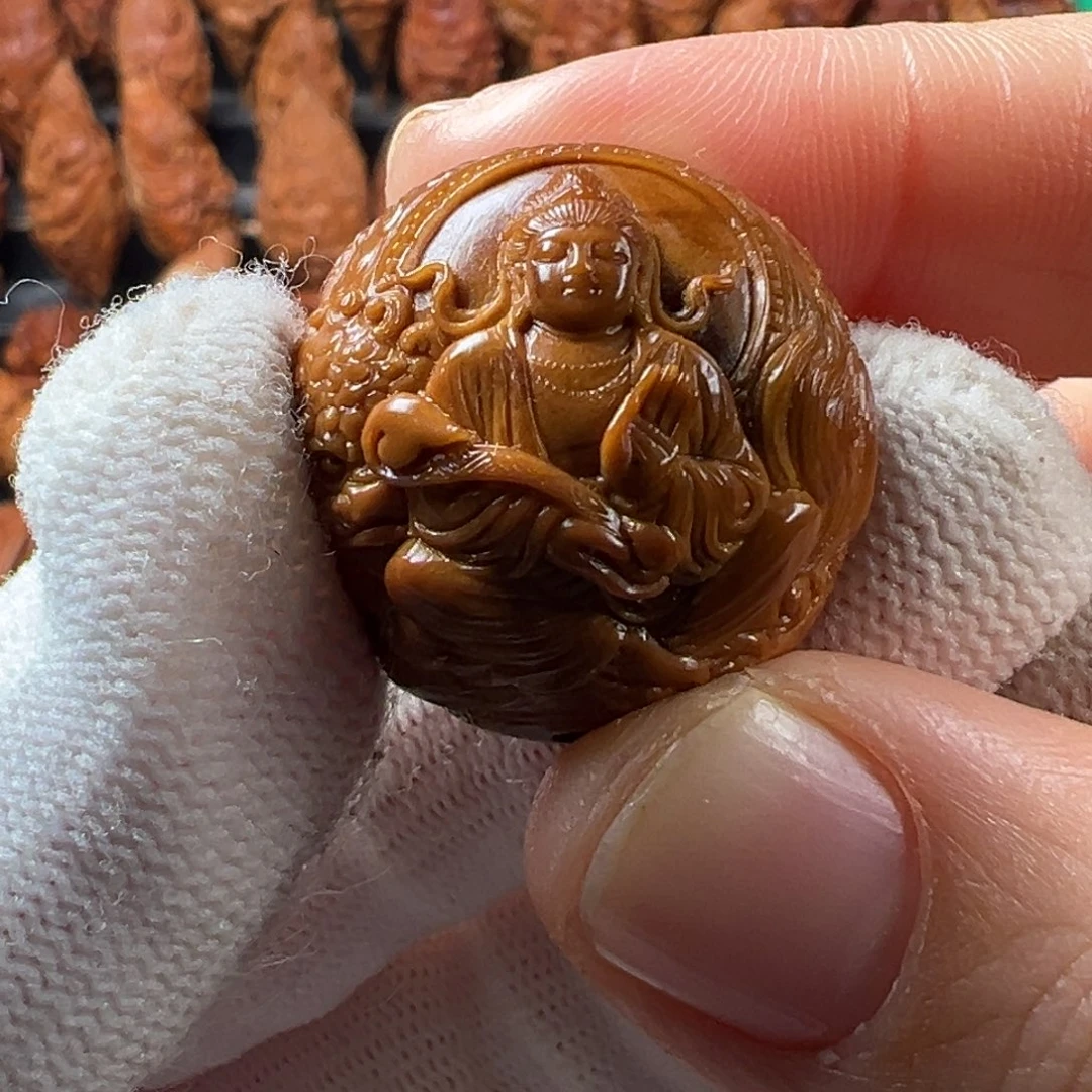 手串/手链橄榄核2.4光珠文殊菩萨单子