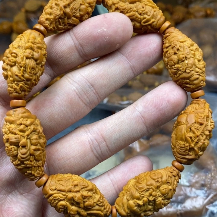 橄榄核手串/手链橄榄核雕工艺手串