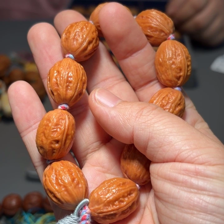 吊坠文玩核桃蜜枣7627