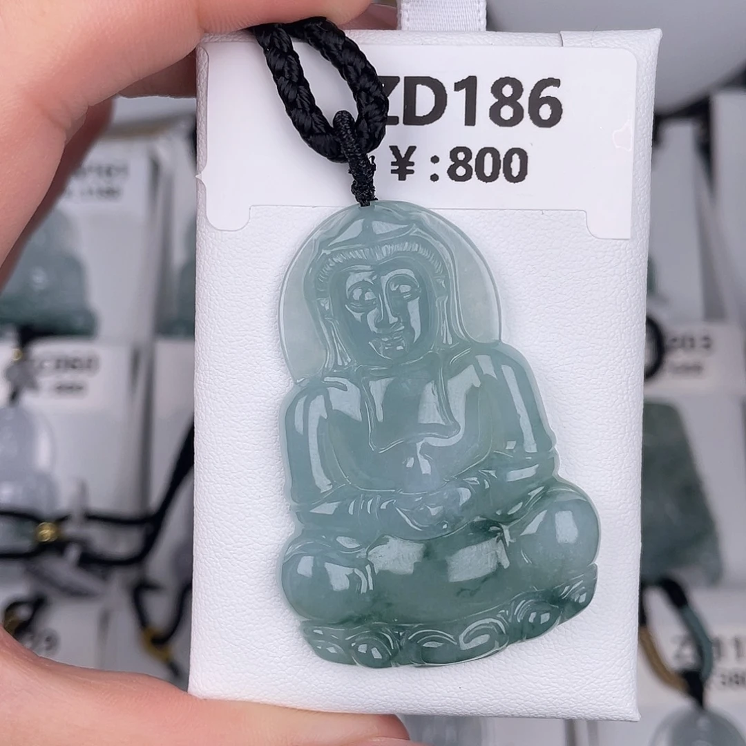 翡翠未镶嵌颈饰zd186