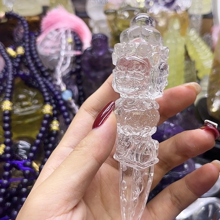 菩***洋未镶嵌珠宝半成品水晶