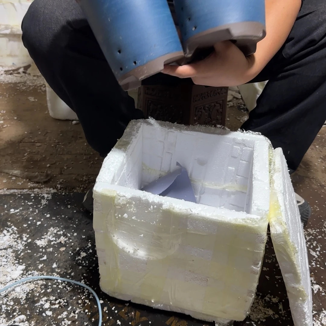 紫砂花盆瑕疵和瑕疵