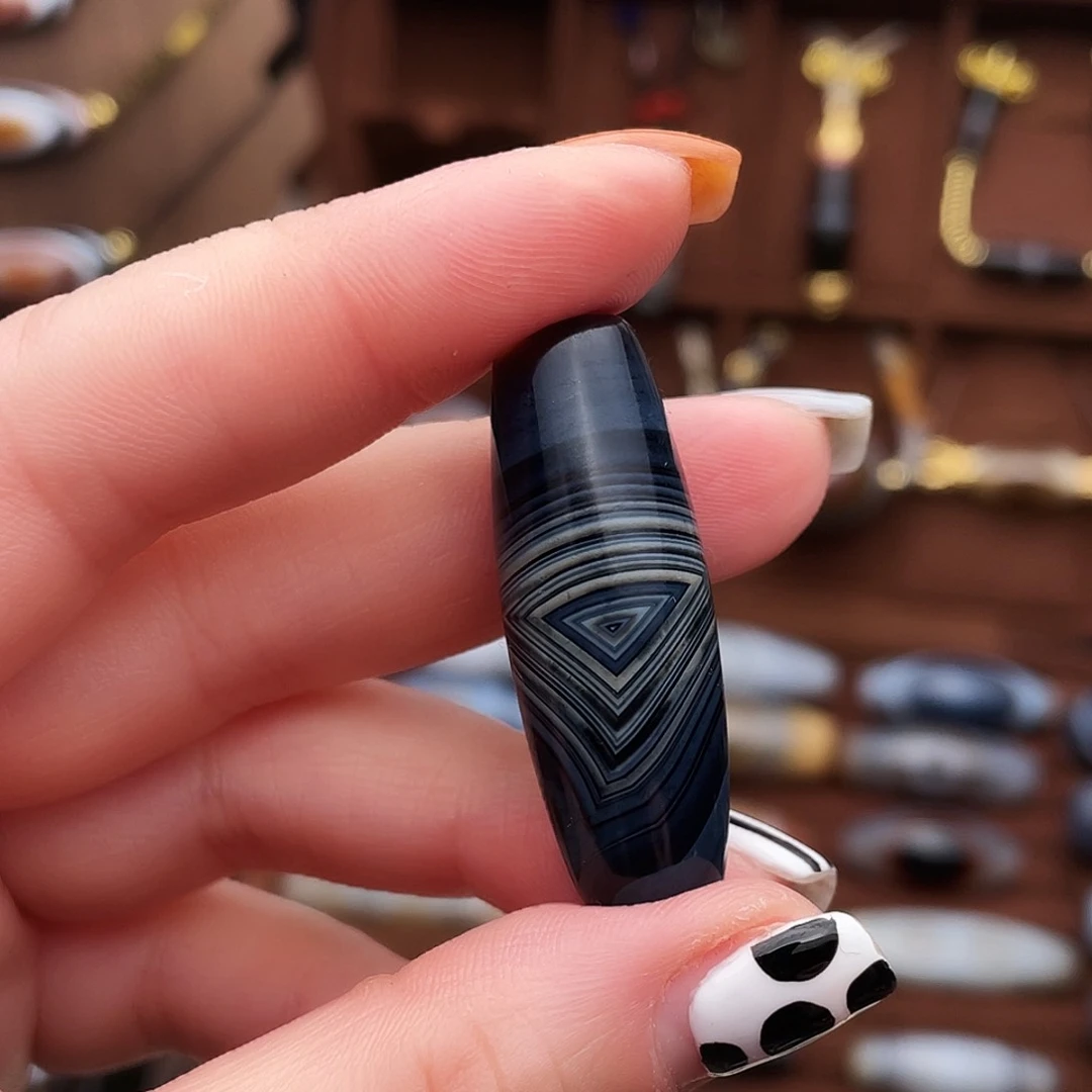 未镶嵌玛瑙/玉髓珠宝半成品