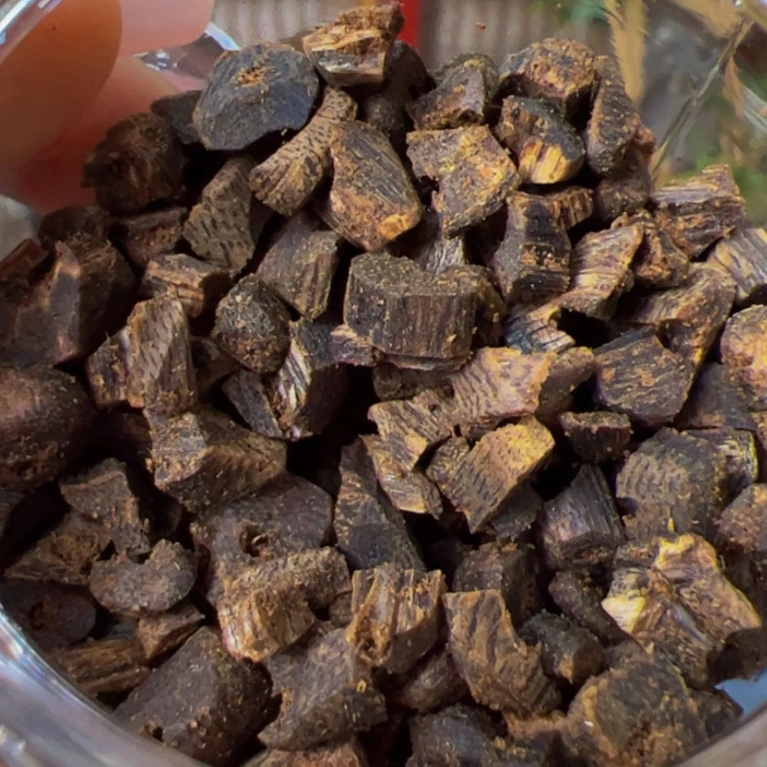 【闪购商品】沉香碎屑沉香奇楠留疤高端车珠老料50克