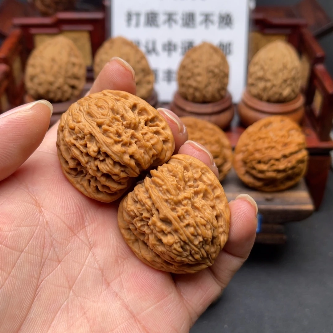 文玩核桃把件涿鹿
