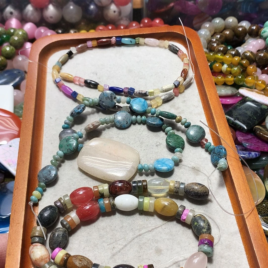 未镶嵌手串玛瑙/玉髓三条