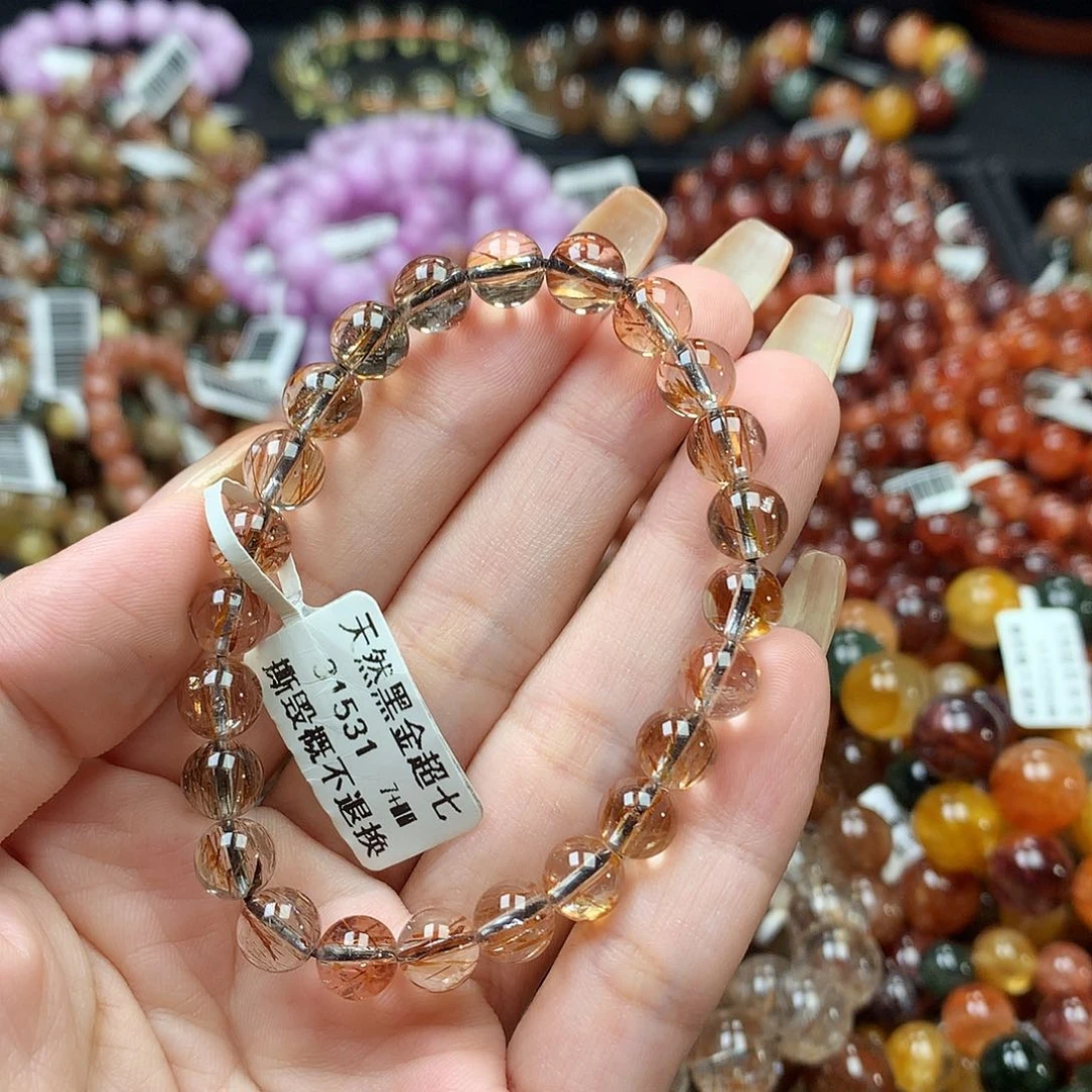 未镶嵌手链水晶，