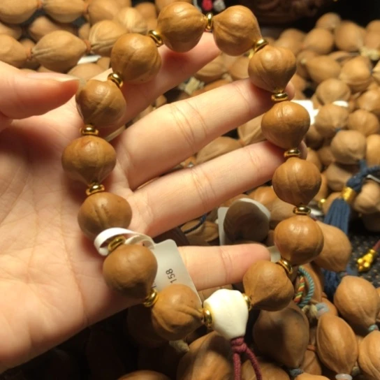 我***铁橄榄核手串/手链素核