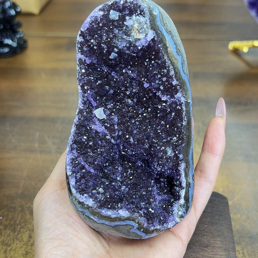 紫晶摆件未镶嵌福利