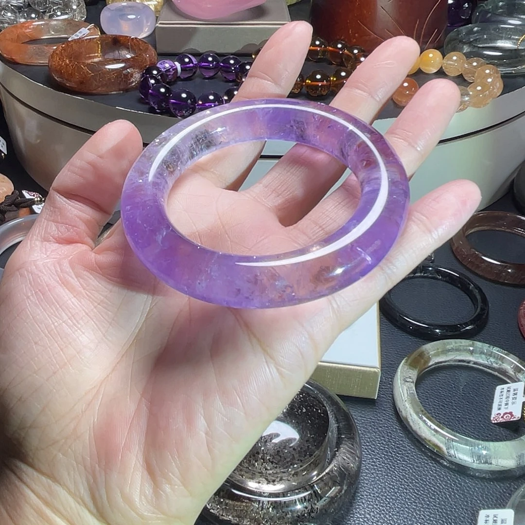 水晶手镯未镶嵌手镯