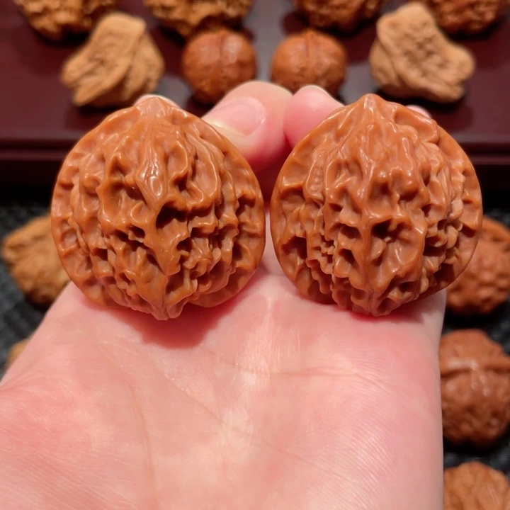 把件文玩核桃野生龙鳞