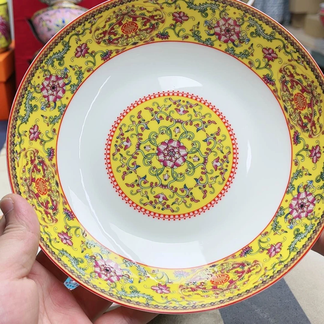 【闪购商品】珐琅8英寸6深黄。。。。