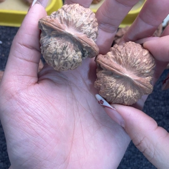 余***着吊坠文玩核桃血麒麟100