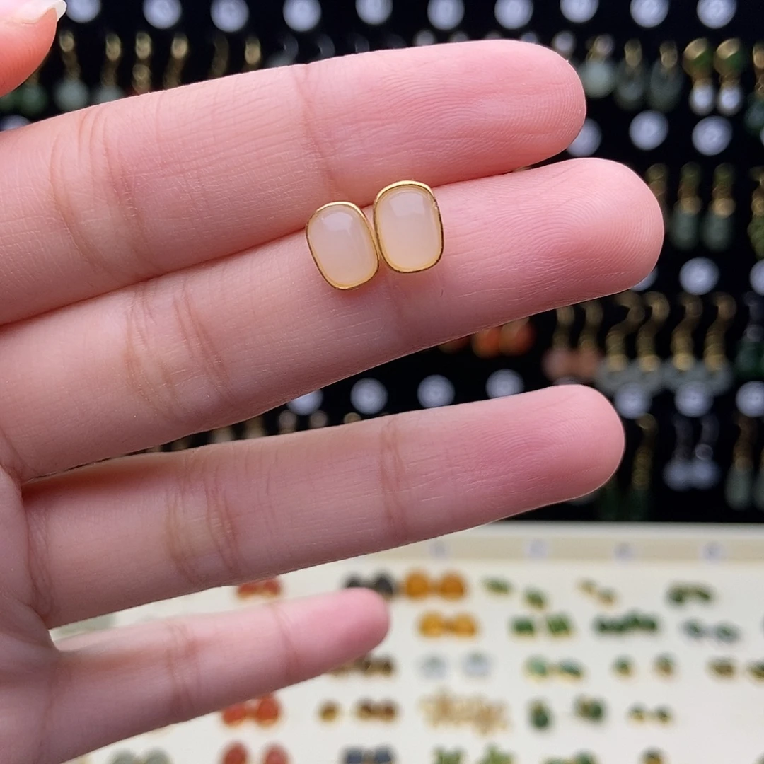 南红玛瑙银S925镀金镶嵌颈饰