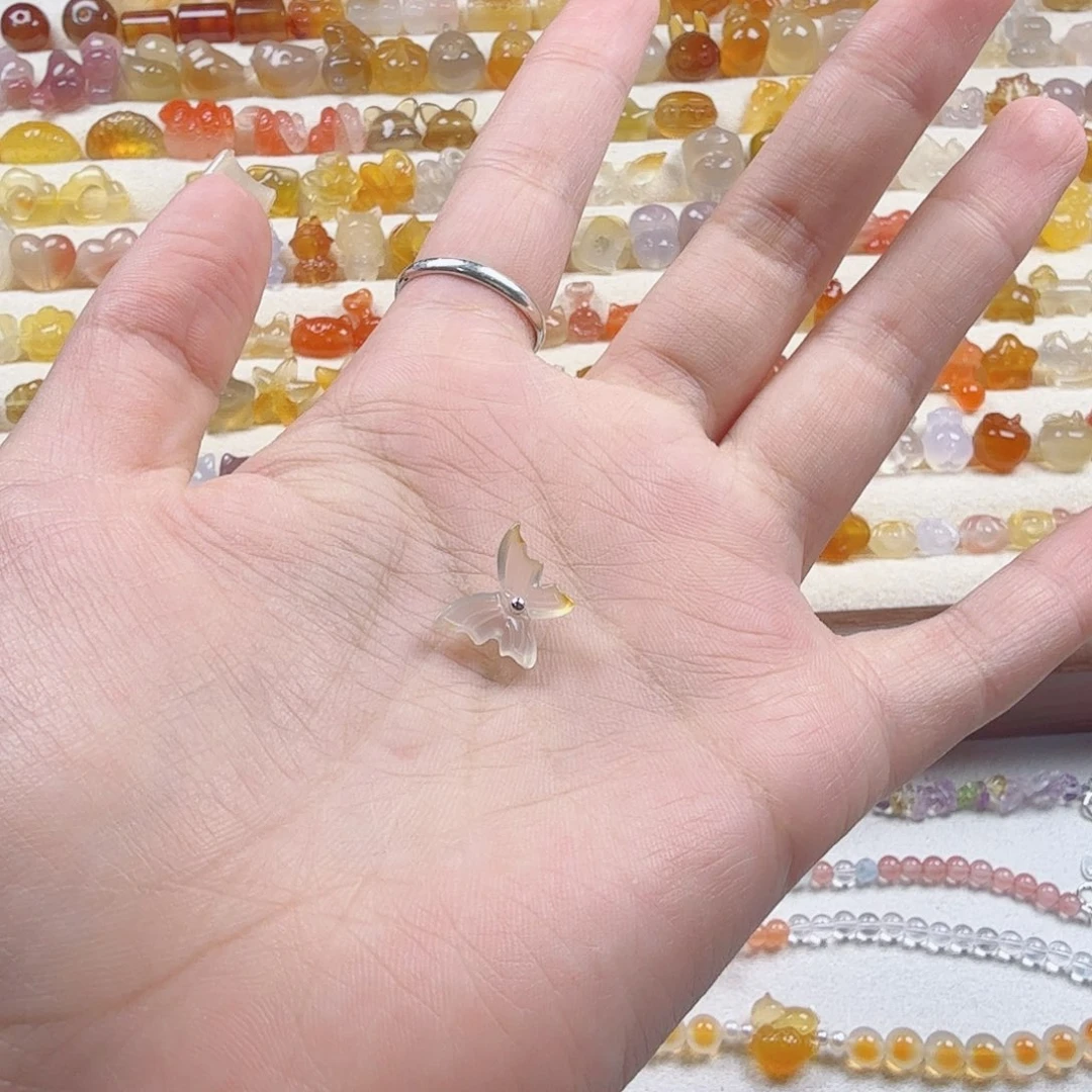玛瑙/玉髓合金颈饰